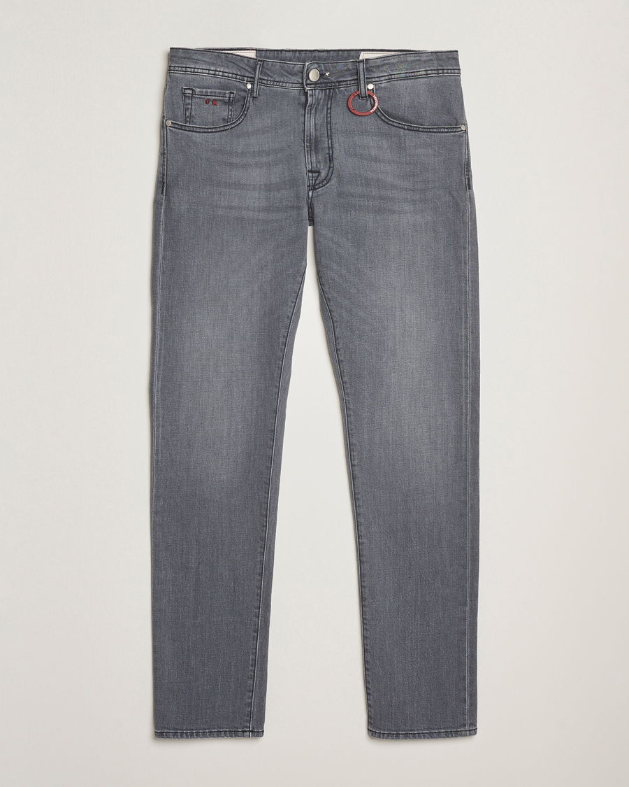 Hombres | Vaqueros | Tramarossa | Michelangelo Stretch Jeans Grey Used
