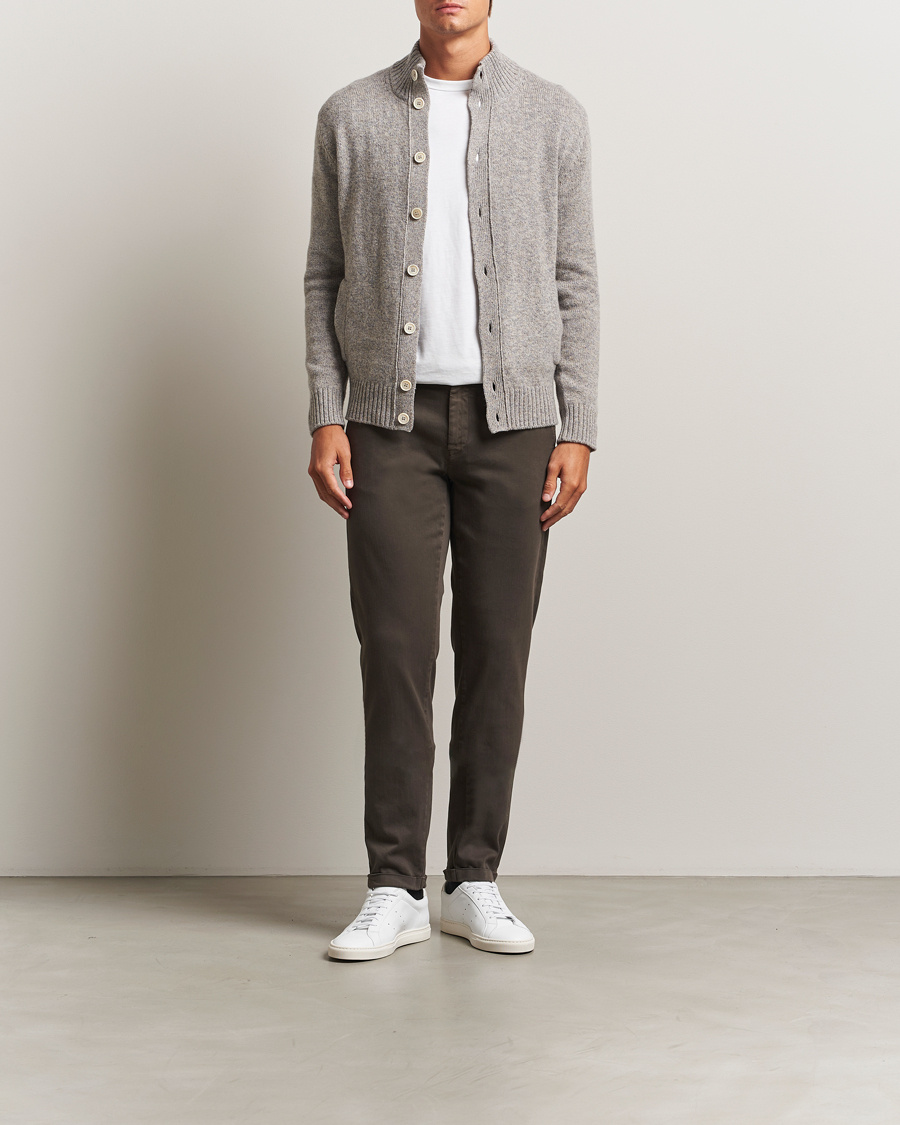 Hombres | Pantalones | Tramarossa | Luis Superstrech Cotton Chino Brown