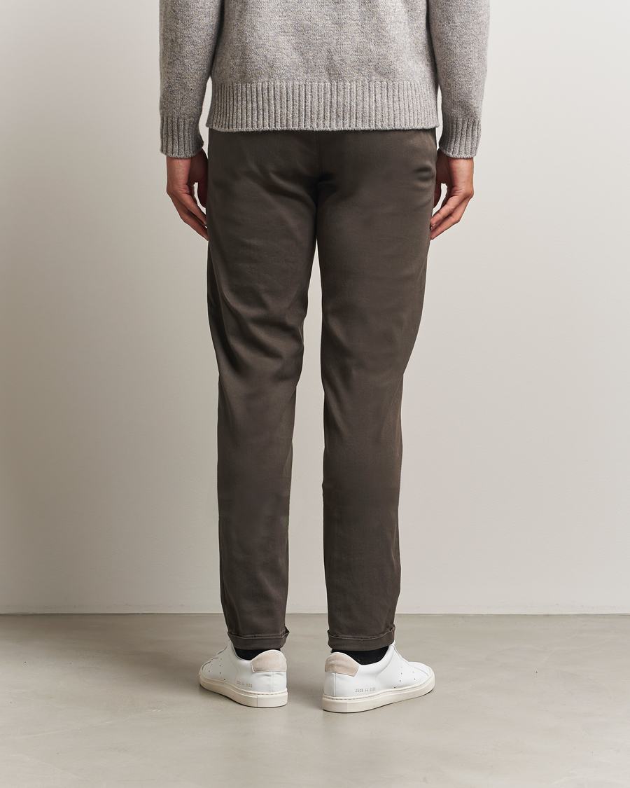 Hombres | Pantalones | Tramarossa | Luis Superstrech Cotton Chino Brown