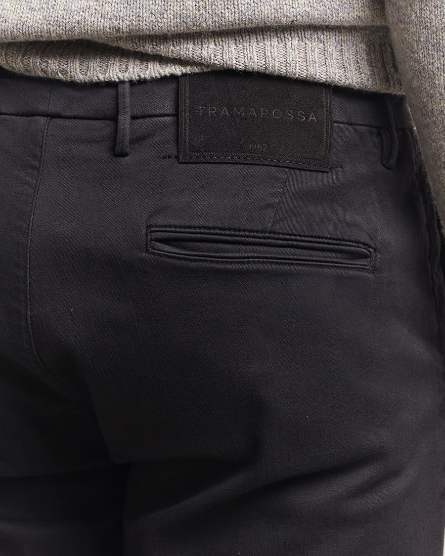 Hombres | Vaqueros | Tramarossa | Luis Superstrech Cotton Chino Black
