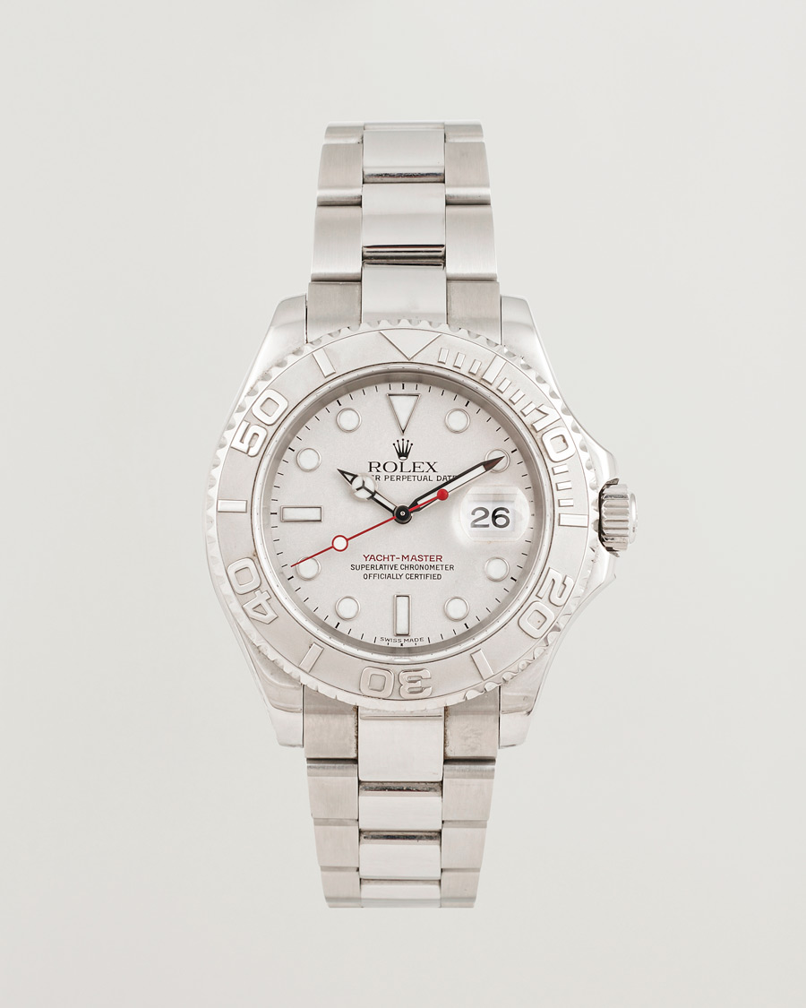 Hombres | Rolex Pre-Owned Yacht‑Master Rhodium | Rolex Pre-Owned | Yacht‑Master Rhodium
