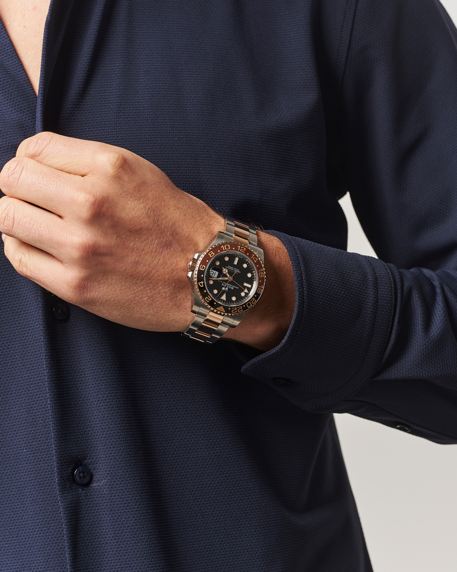 Hombres | Rolex Pre-Owned GMT Master II Root Beer | Rolex Pre-Owned | GMT Master II Root Beer