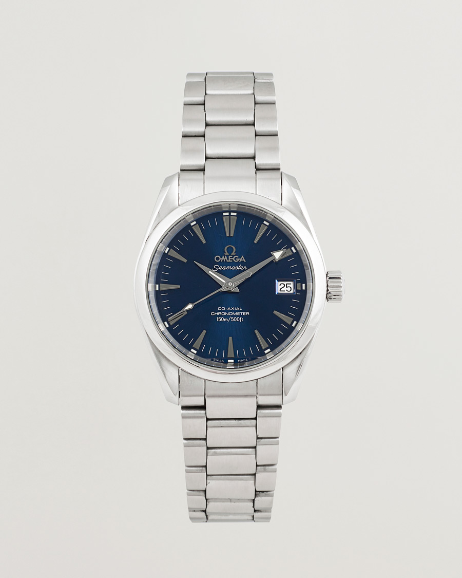 Hombres | Omega Pre-Owned Seamaster Aqua Terra 150M Blue  | Omega Pre-Owned | Seamaster Aqua Terra 150M Blue 