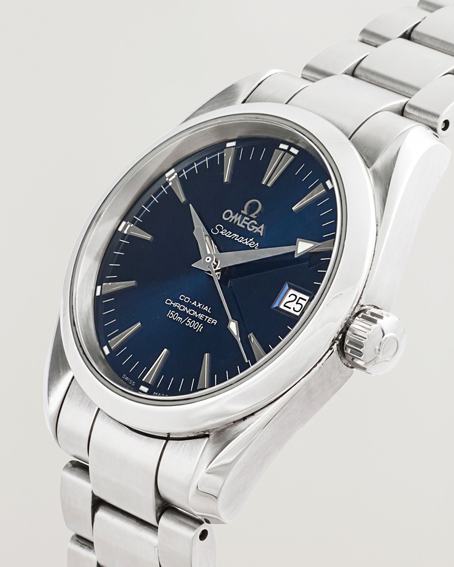 Hombres | Omega Pre-Owned Seamaster Aqua Terra 150M Blue  | Omega Pre-Owned | Seamaster Aqua Terra 150M Blue 