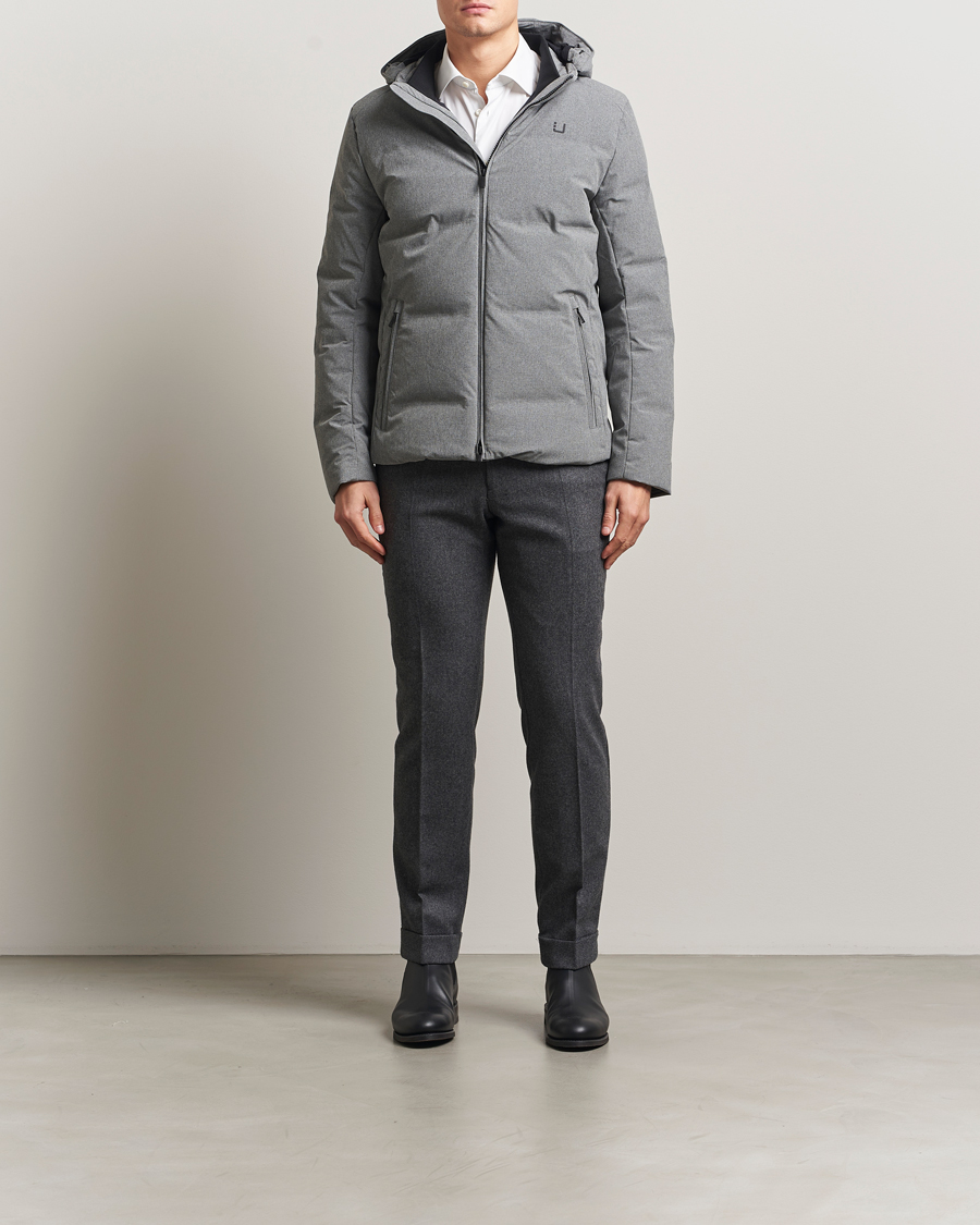 Hombres | Abrigos y chaquetas | UBR | Bolt XP Down Jacket Grey Melange