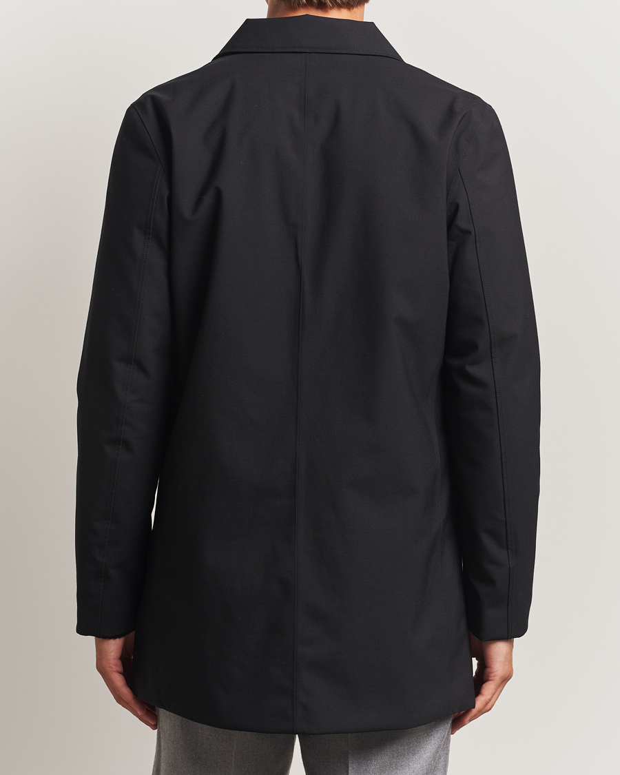 Hombres | Abrigos y chaquetas | UBR | Regulator Coat Savile Black Wool