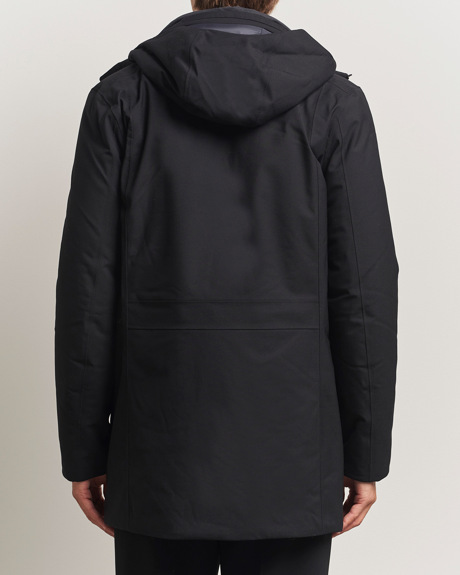 Hombres | Abrigos y chaquetas | UBR | Regulator Parka Savile Black Wool