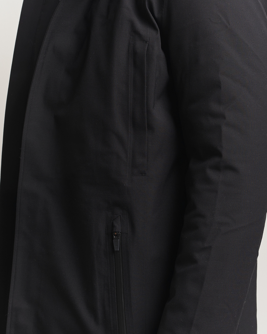 Hombres | Abrigos y chaquetas | UBR | Regulator Parka Savile Black Wool