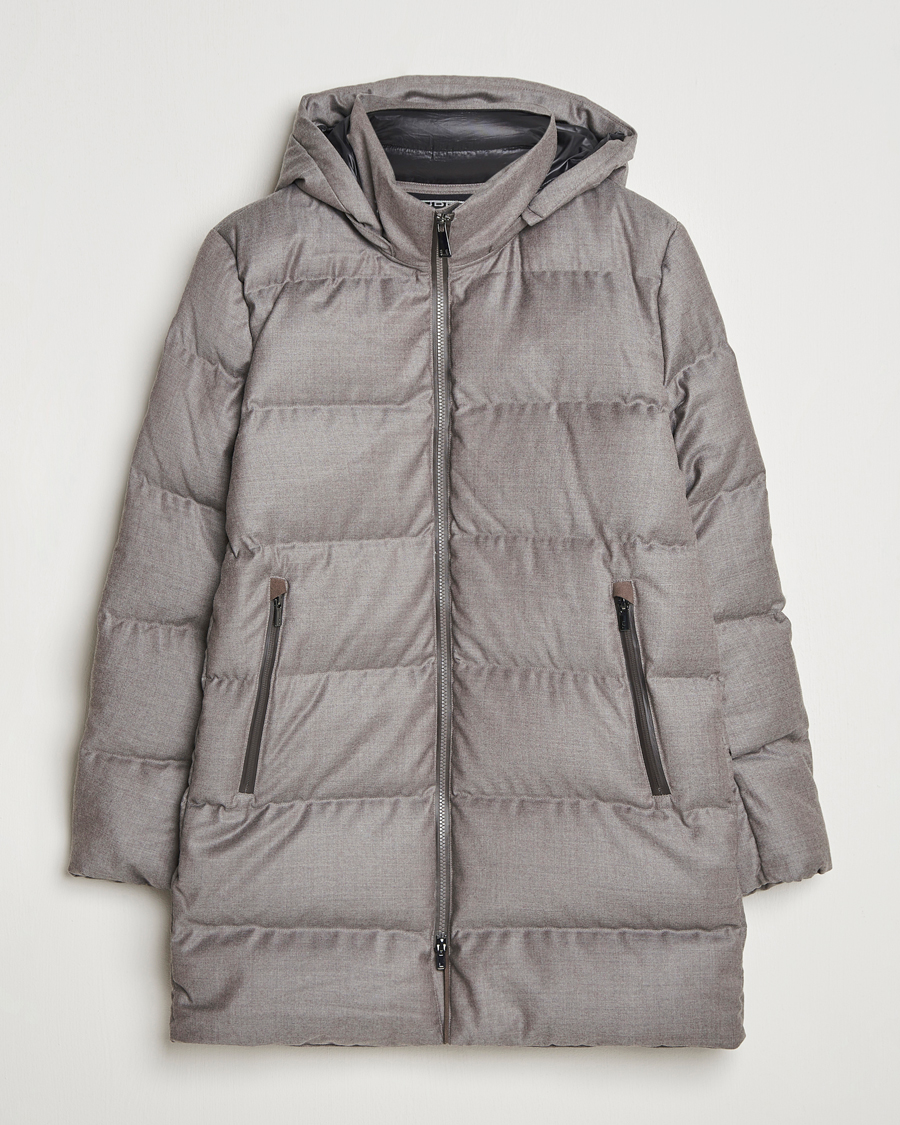 Hombres | Abrigos y chaquetas | UBR | Concorde Wool Parka Savile Sand Melange
