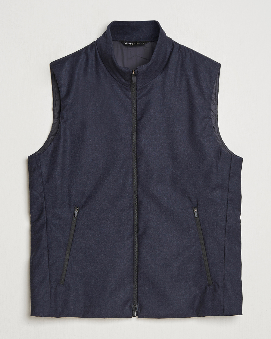 Hombres | Chalecos | UBR | Raptor Lightweight Vest Savile Dark Navy Melange