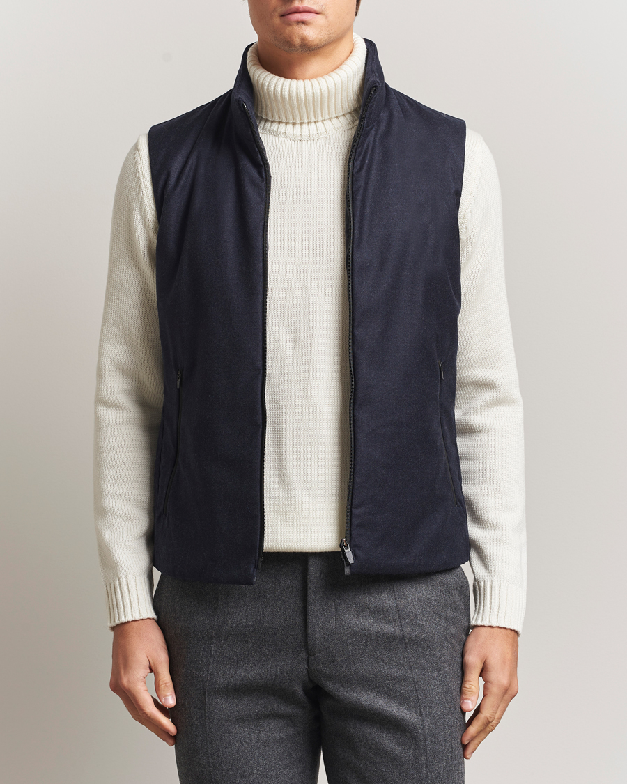 Hombres | Chalecos | UBR | Raptor Lightweight Vest Savile Dark Navy Melange