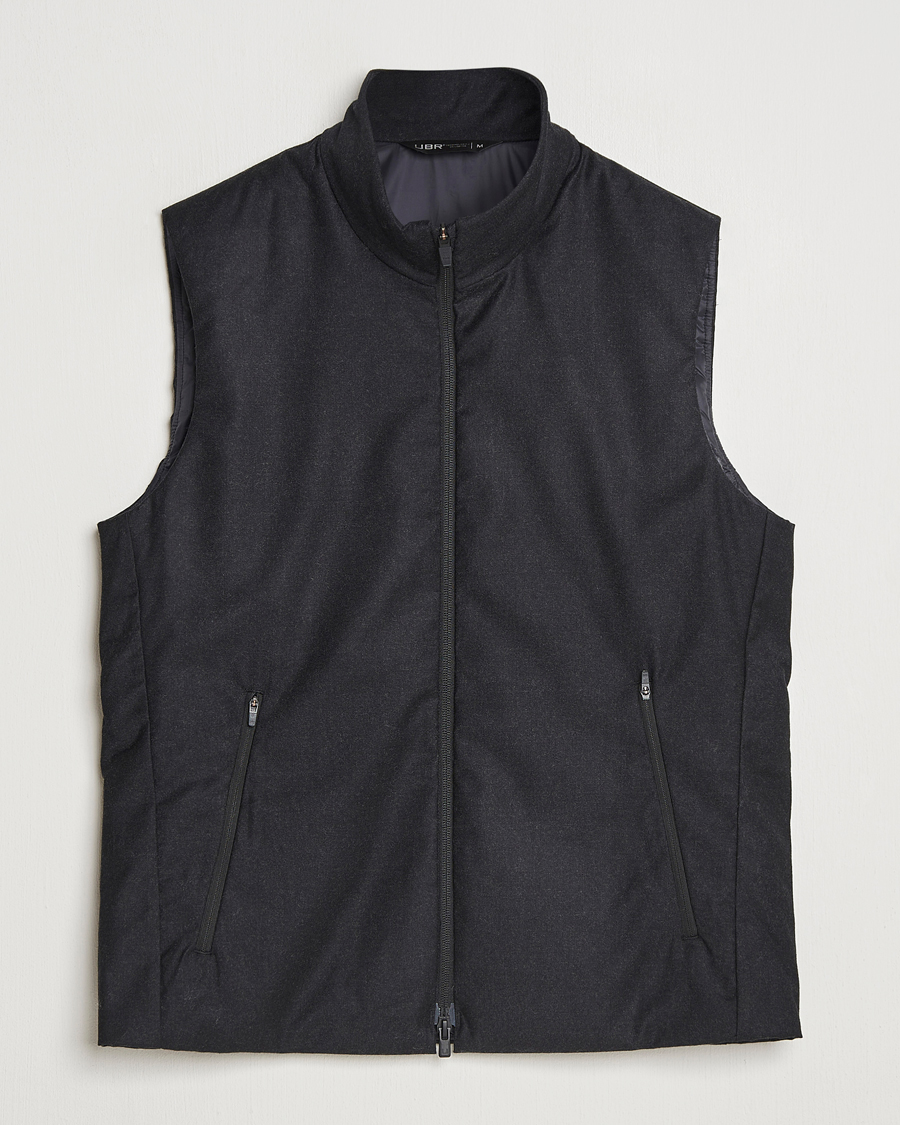 Hombres | Chalecos | UBR | Raptor Lightweight Vest Savile Black Melange