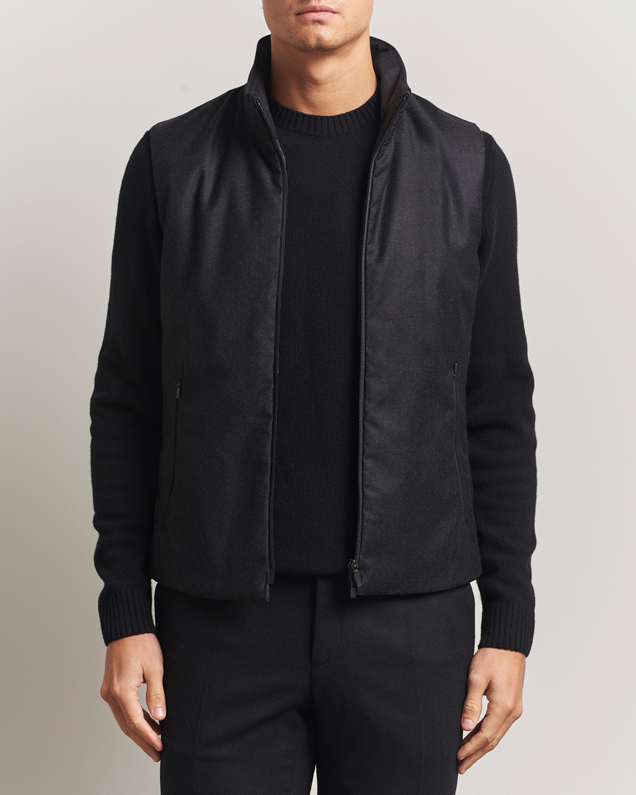 Hombres | Chalecos | UBR | Raptor Lightweight Vest Savile Black Melange