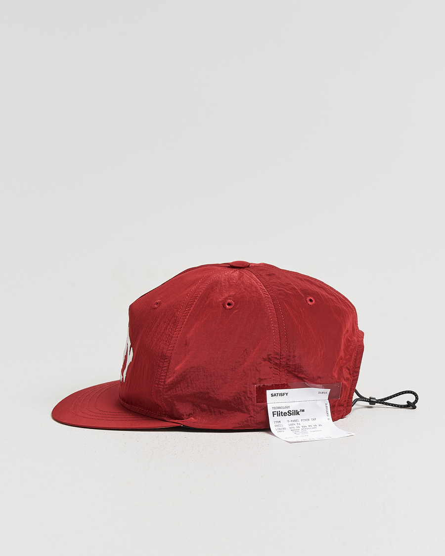 Hombres | Satisfy FliteSilk Running Cap Burgundy | Satisfy | FliteSilk Running Cap Burgundy