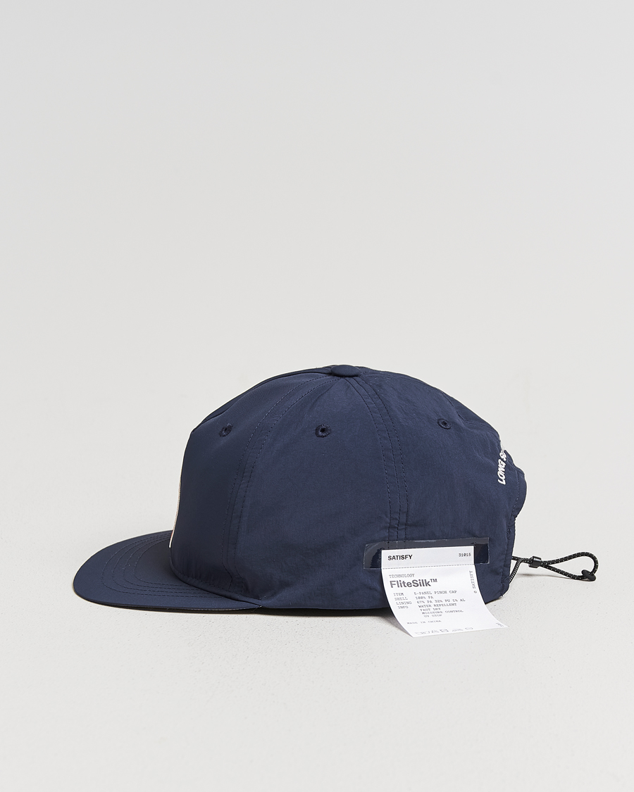 Hombres | Satisfy FliteSilk Running Cap Navy | Satisfy | FliteSilk Running Cap Navy