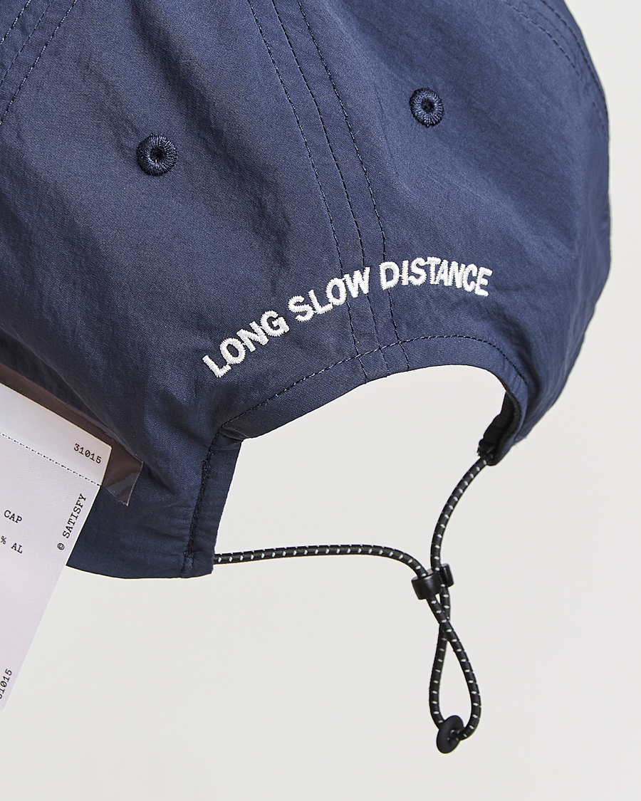 Hombres | Satisfy FliteSilk Running Cap Navy | Satisfy | FliteSilk Running Cap Navy