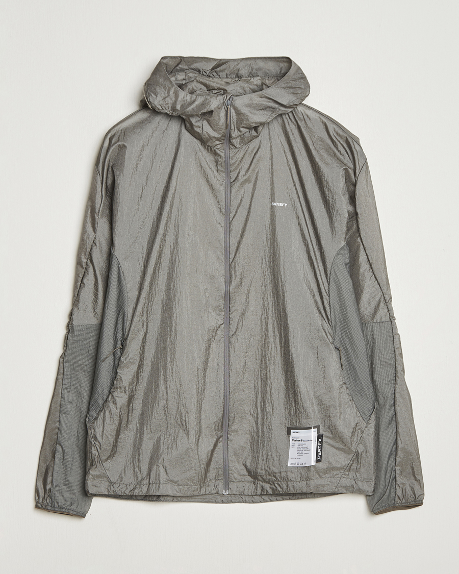 Hombres | Abrigos y chaquetas | Satisfy | Pertex Diamond Fuse Windbreaker Shadow