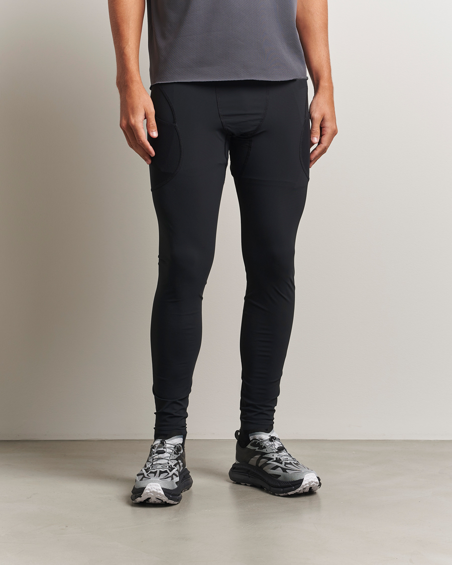 Hombres | Pantalones | Satisfy | TechSilk Evo Cargo Tights Black