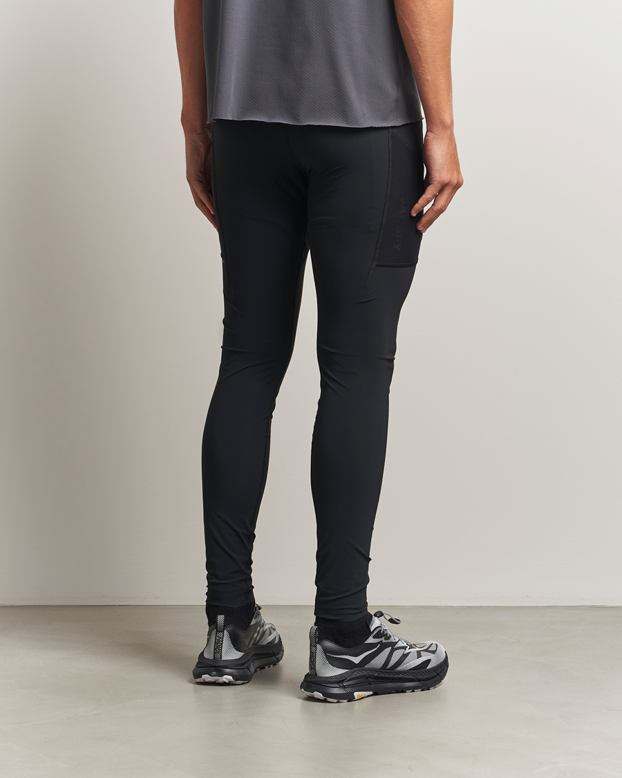 Hombres | Pantalones | Satisfy | TechSilk Evo Cargo Tights Black