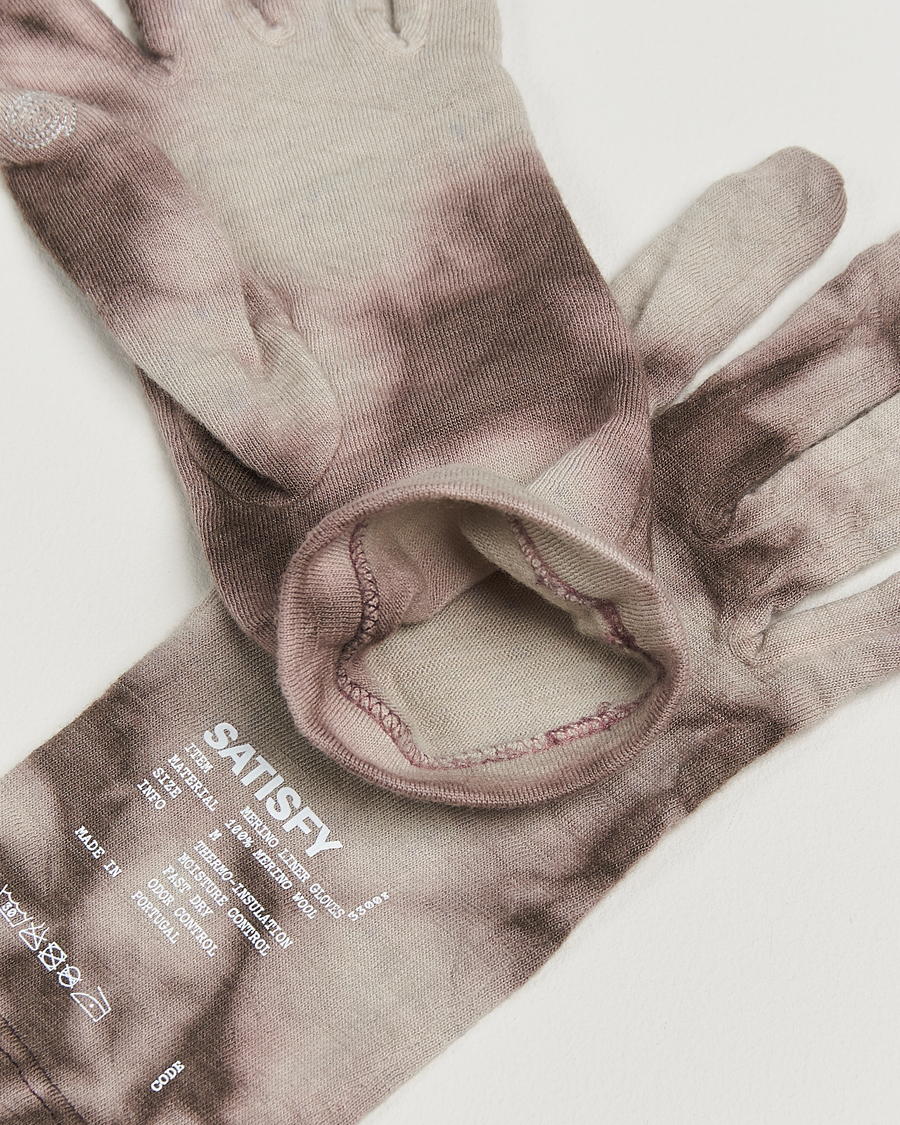 Hombres | Satisfy CloudMerino Gloves Batik Shark | Satisfy | CloudMerino Gloves Batik Shark