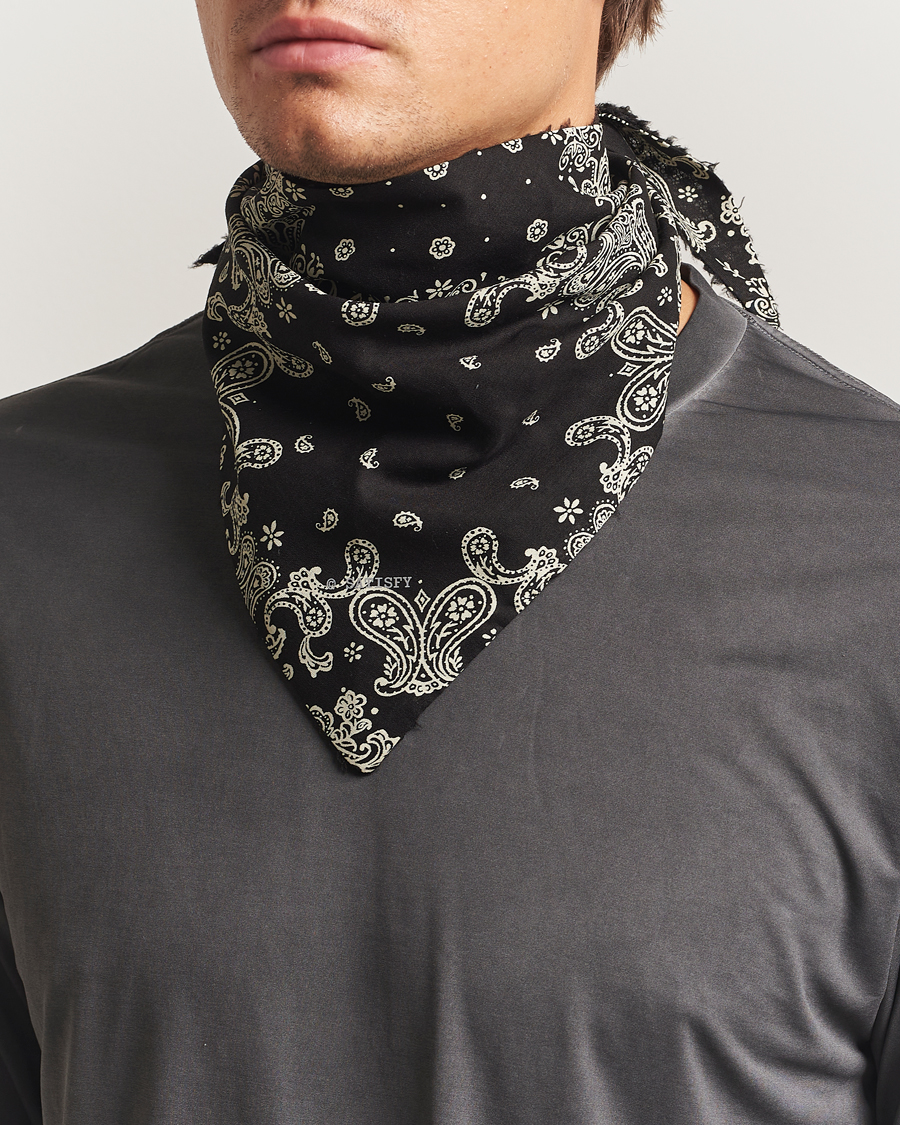 Hombres | Satisfy GhostFleece Run Bandana Black | Satisfy | GhostFleece Run Bandana Black