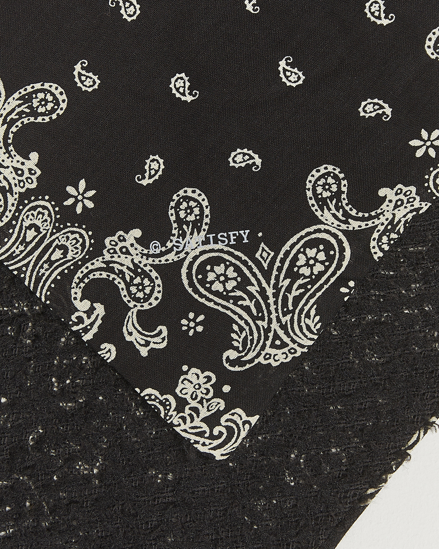 Hombres | Satisfy GhostFleece Run Bandana Black | Satisfy | GhostFleece Run Bandana Black