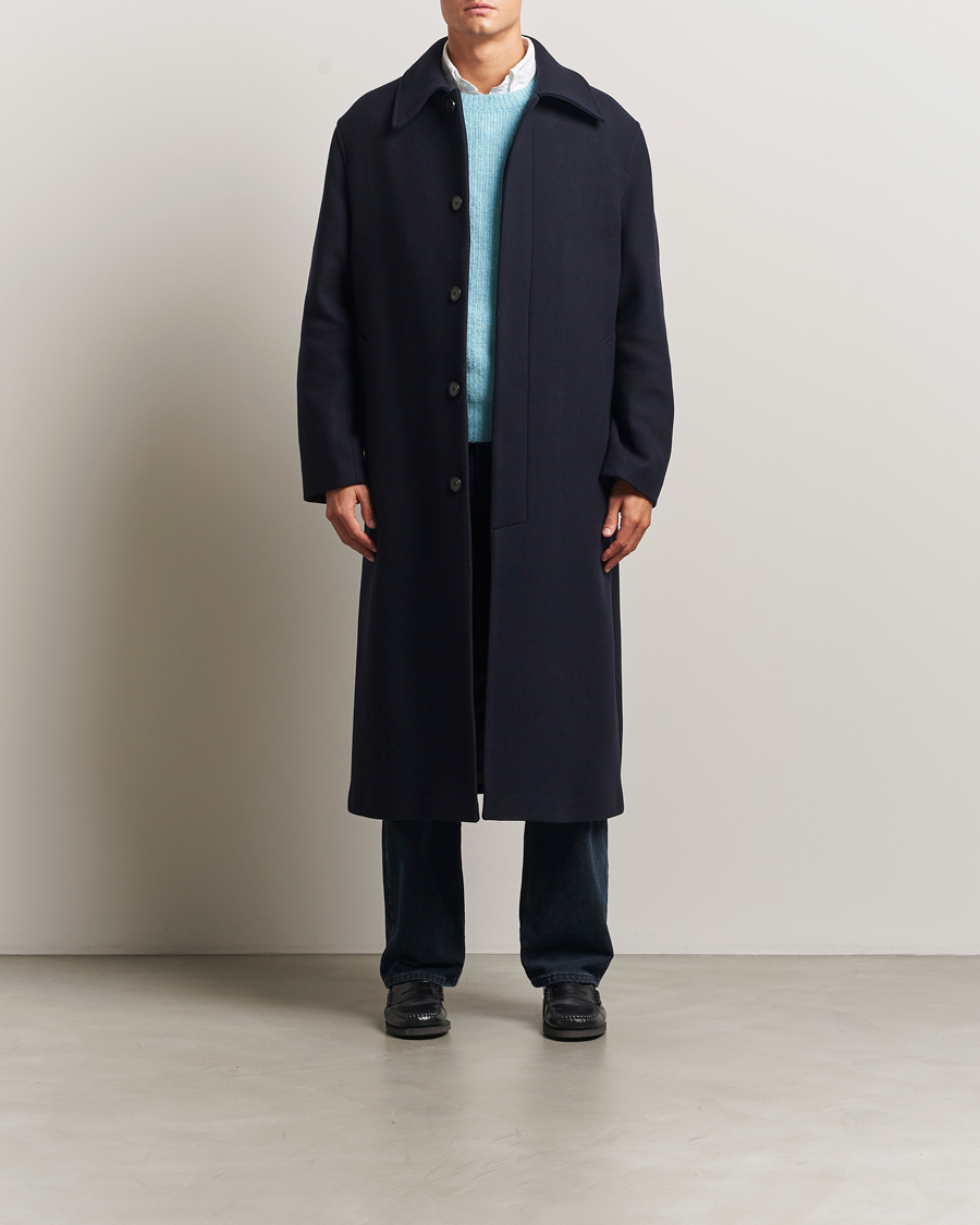 Hombres | Abrigos y chaquetas | Sunflower | Wool Winter Coat Navy