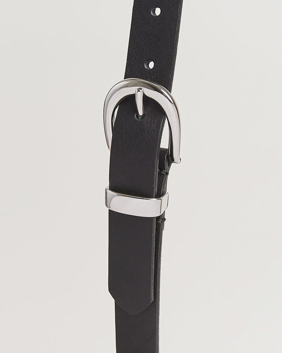 Hombres | Sunflower Simple Belt Black Calf | Sunflower | Simple Belt Black Calf