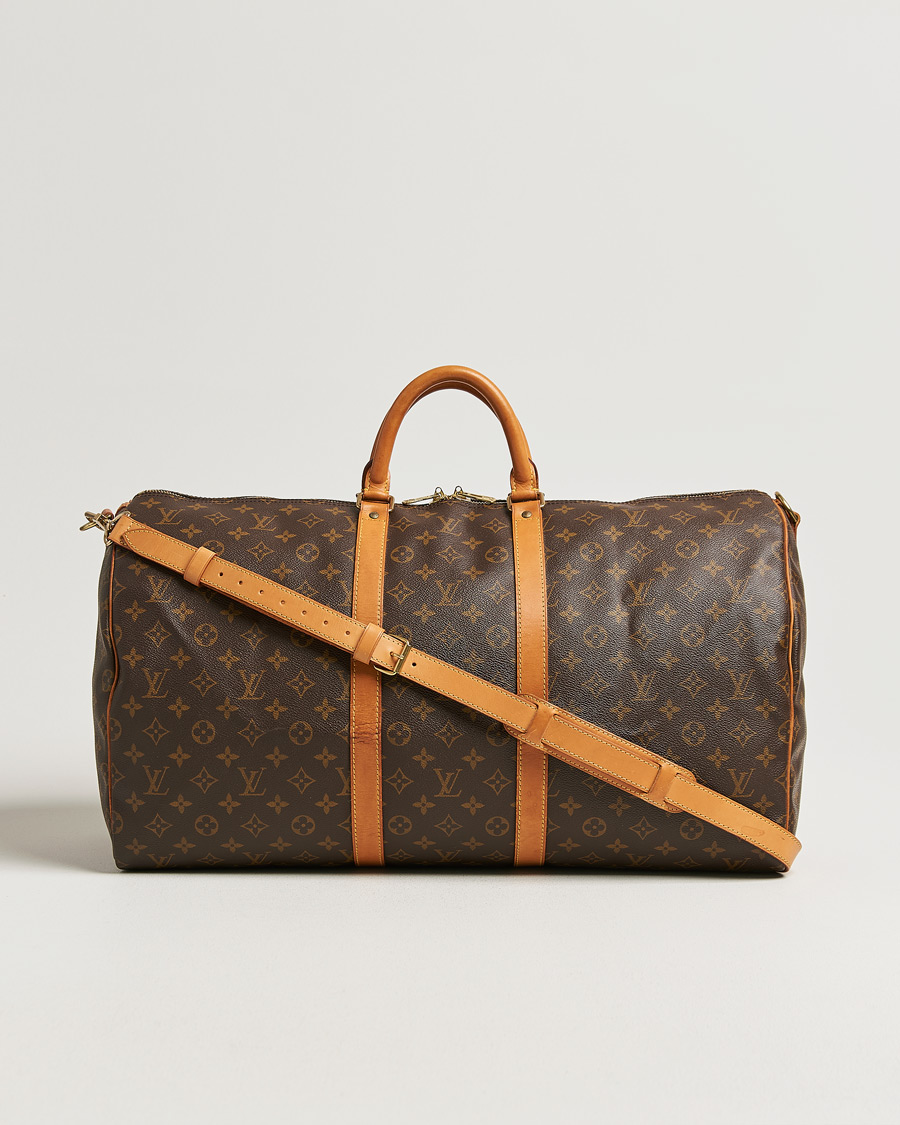 Hombres | Pre-Owned & Vintage Bags | Louis Vuitton Pre-Owned | Keepall Bandoulière 55 Monogram