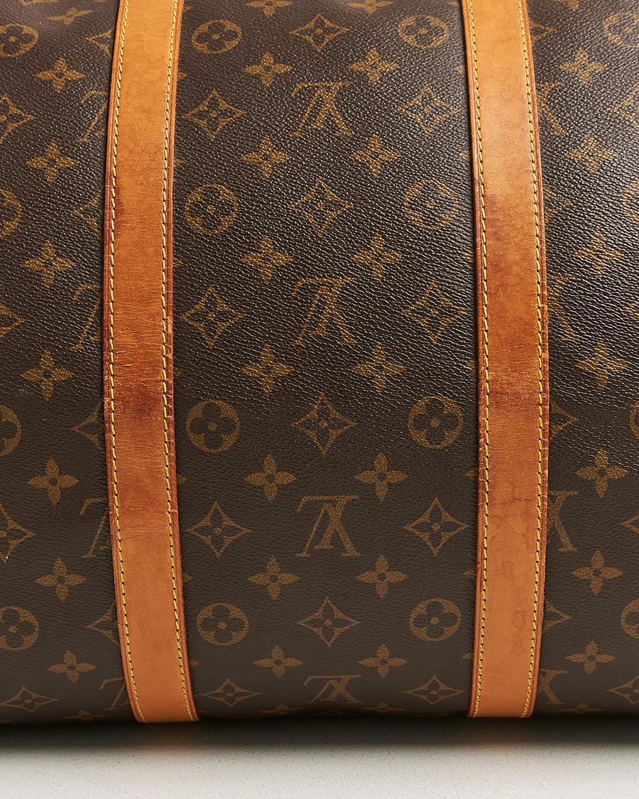 Hombres | Pre-Owned & Vintage Bags | Louis Vuitton Pre-Owned | Keepall Bandoulière 55 Monogram