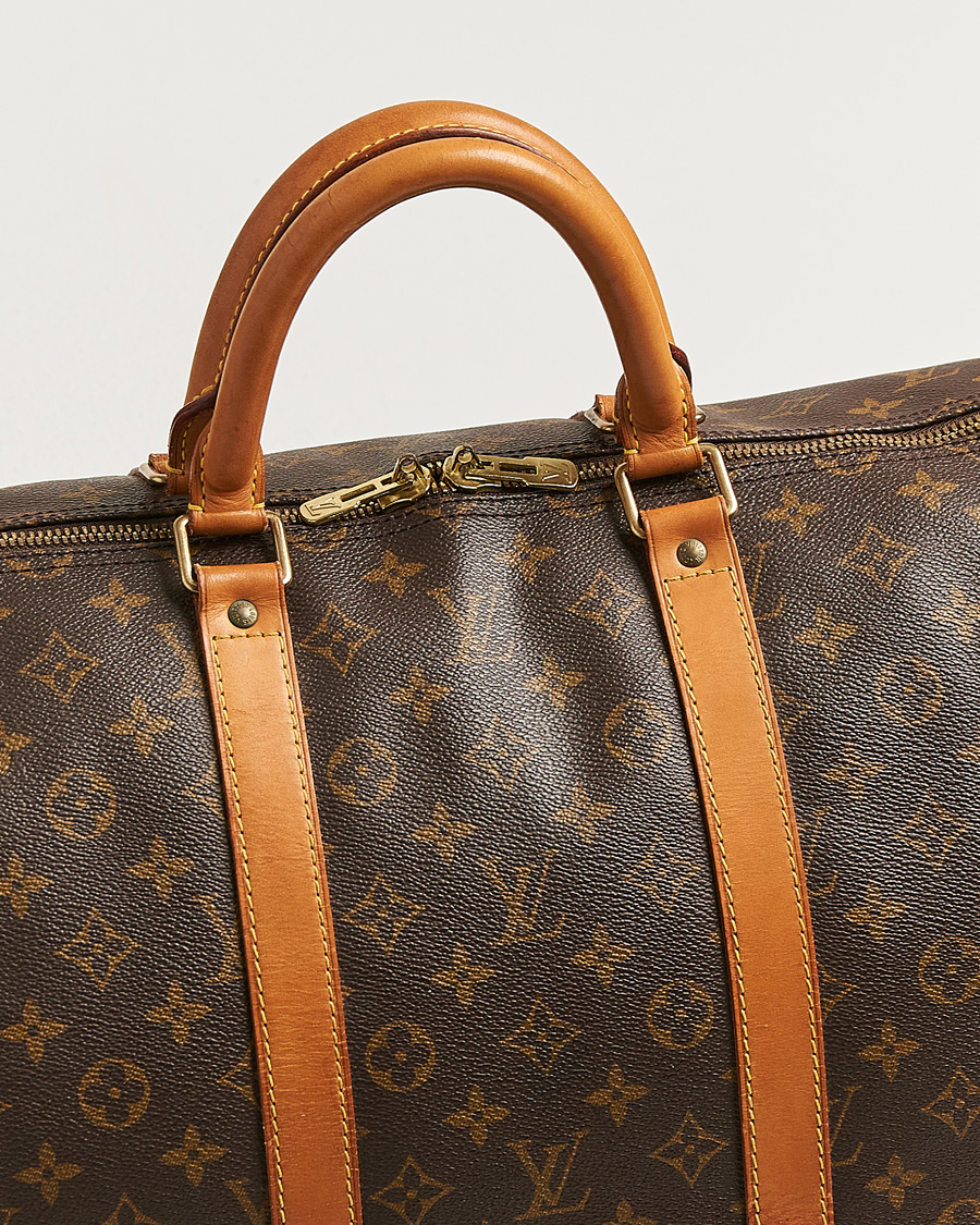 Hombres | Pre-Owned & Vintage Bags | Louis Vuitton Pre-Owned | Keepall Bandoulière 55 Monogram
