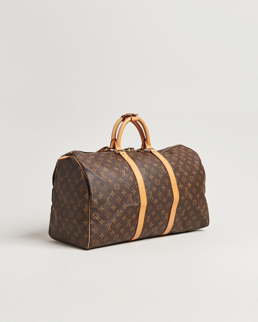 Hombres | Pre-Owned & Vintage Bags | Louis Vuitton Pre-Owned | Keepall 50 Monogram