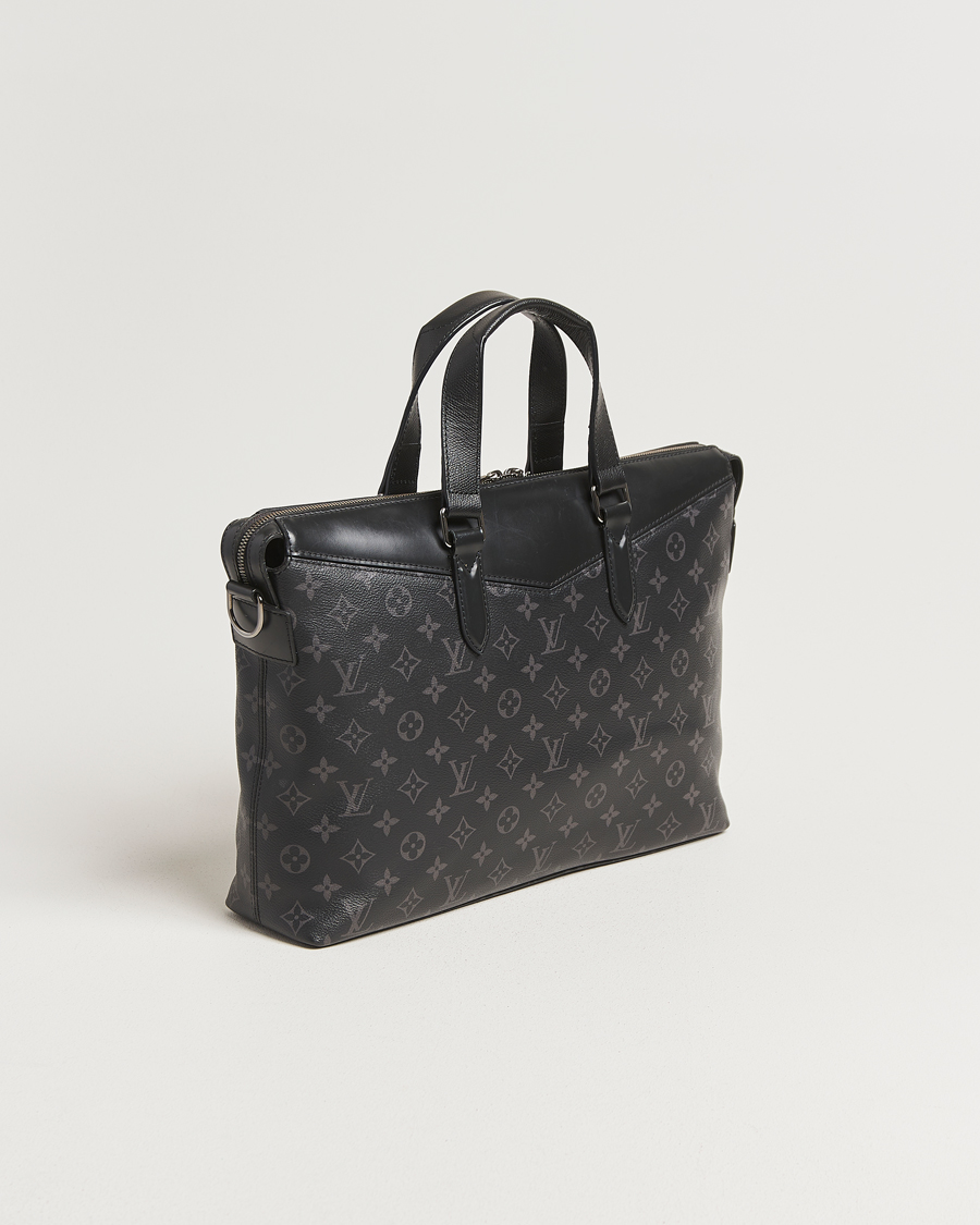 Hombres | Louis Vuitton Pre-Owned Briefcase Explorer Monogram Eclipse | Louis Vuitton Pre-Owned | Briefcase Explorer Monogram Eclipse