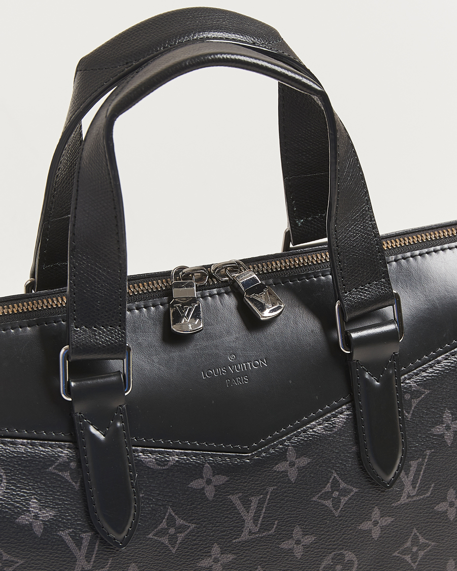 Hombres | Louis Vuitton Pre-Owned Briefcase Explorer Monogram Eclipse | Louis Vuitton Pre-Owned | Briefcase Explorer Monogram Eclipse