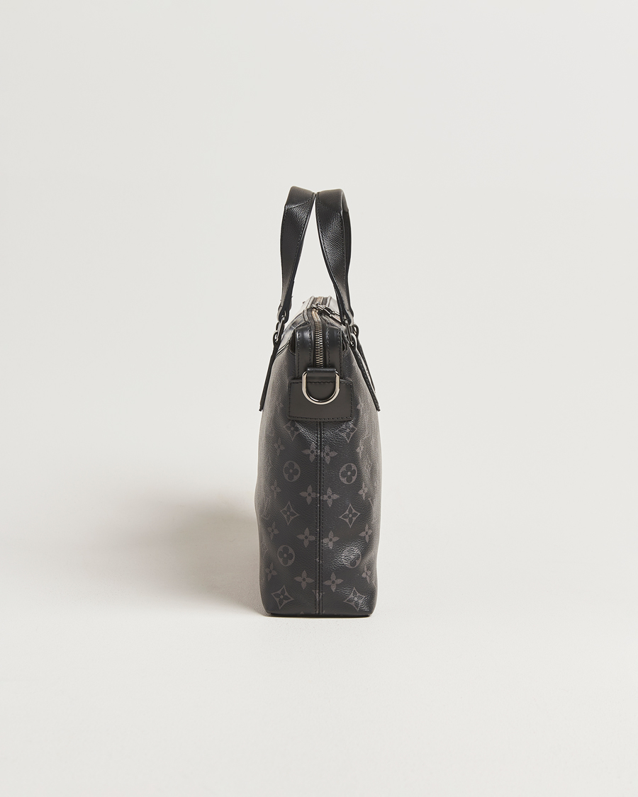 Hombres | Louis Vuitton Pre-Owned Briefcase Explorer Monogram Eclipse | Louis Vuitton Pre-Owned | Briefcase Explorer Monogram Eclipse