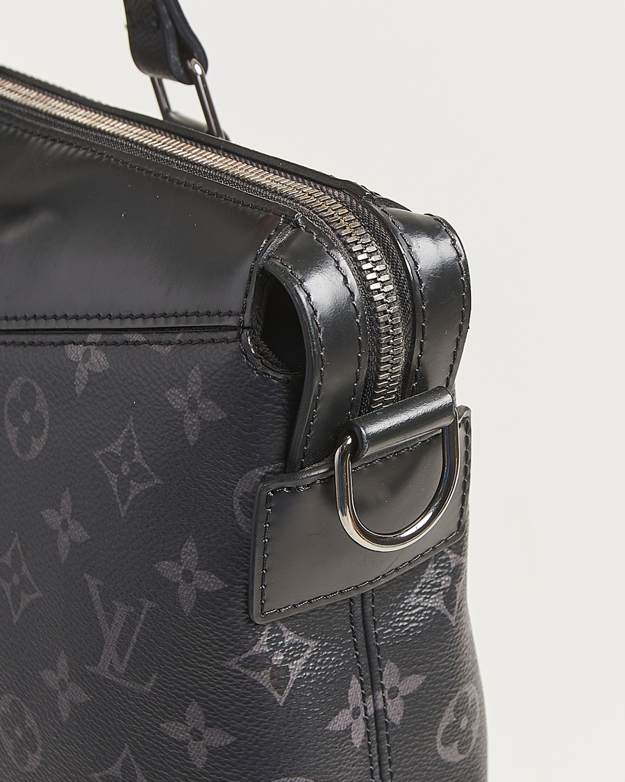 Hombres | Louis Vuitton Pre-Owned Briefcase Explorer Monogram Eclipse | Louis Vuitton Pre-Owned | Briefcase Explorer Monogram Eclipse