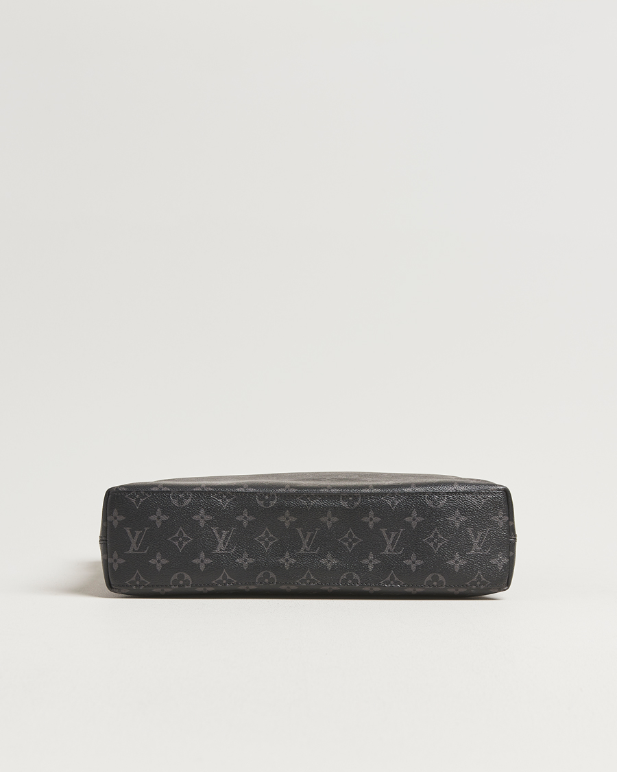 Hombres | Louis Vuitton Pre-Owned Briefcase Explorer Monogram Eclipse | Louis Vuitton Pre-Owned | Briefcase Explorer Monogram Eclipse