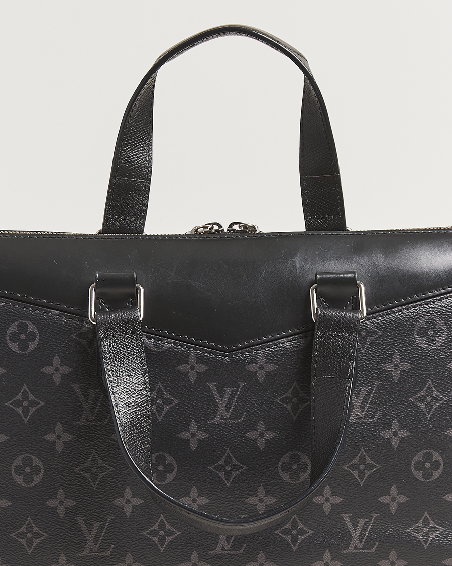 Hombres | Louis Vuitton Pre-Owned Briefcase Explorer Monogram Eclipse | Louis Vuitton Pre-Owned | Briefcase Explorer Monogram Eclipse