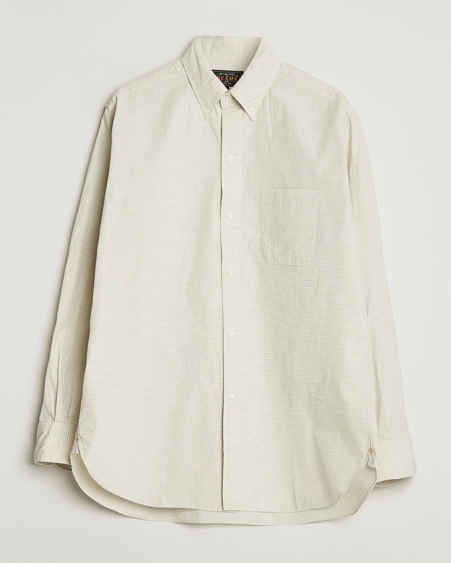Hombres | Camisas | BEAMS PLUS | Button Down Shirt White Plaid
