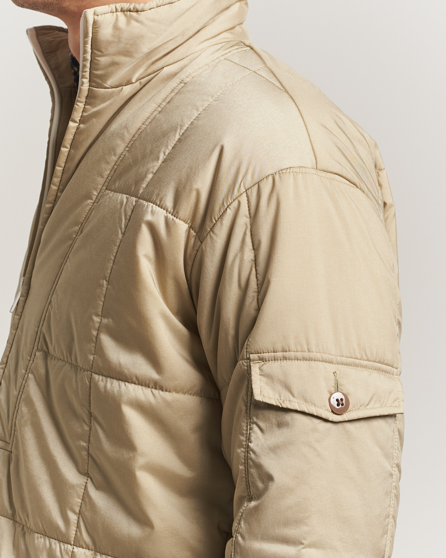 Hombres | Abrigos y chaquetas | BEAMS PLUS | Puffer Padded Jacket Beige