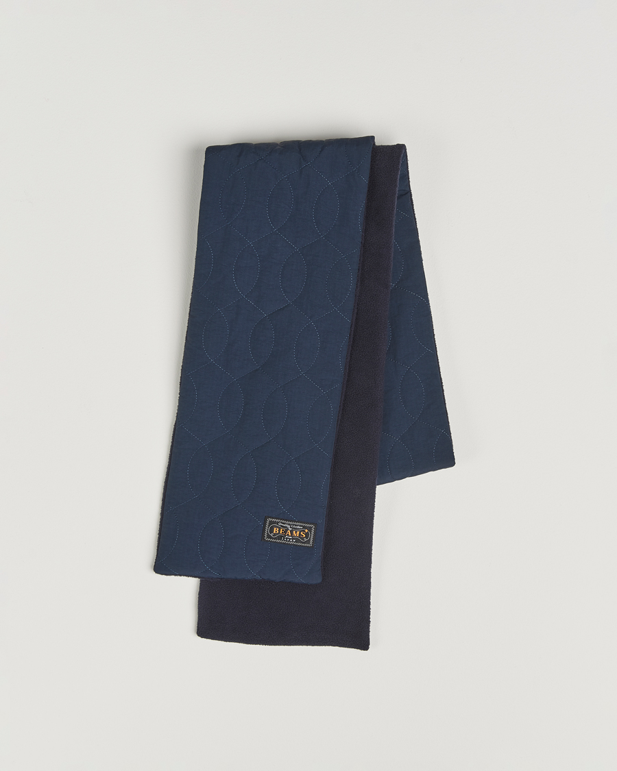 Hombres | Bufandas | BEAMS PLUS | Muffler Boa Scarf Navy