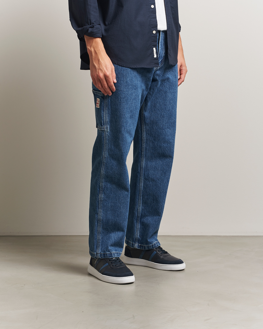 Hombres | Zapatillas | PS Paul Smith | Birch Leather/Suede Sneaker Blue