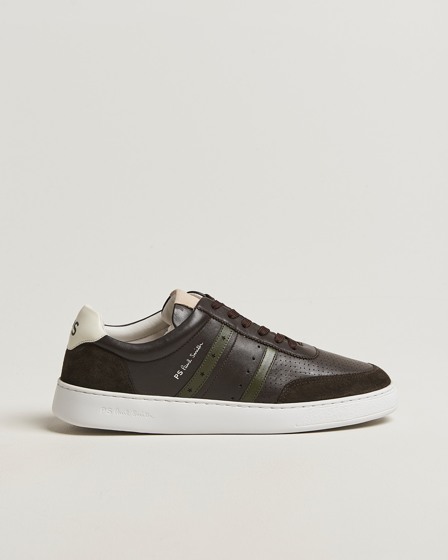 Hombres | Zapatillas | PS Paul Smith | Birch Leather/Suede Sneaker Brown