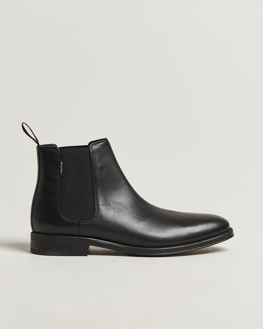 Hombres | PS Paul Smith Augustus Leather Chelsea Boot Black | PS Paul Smith | Augustus Leather Chelsea Boot Black