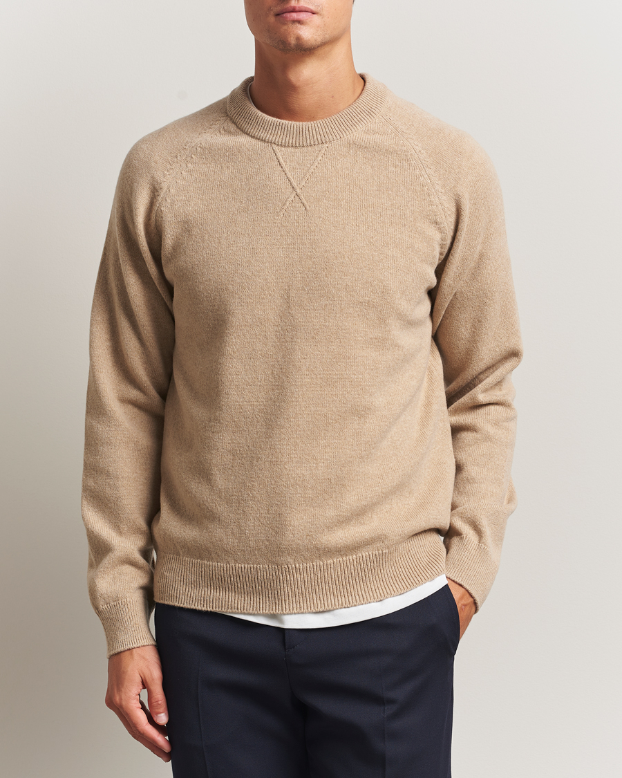 Hombres | Jerséis y prendas de punto | PS Paul Smith | Merino Knitted Sweater Beige