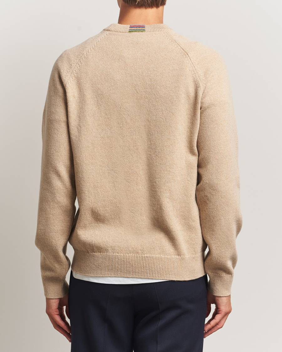 Hombres | Jerséis y prendas de punto | PS Paul Smith | Merino Knitted Sweater Beige