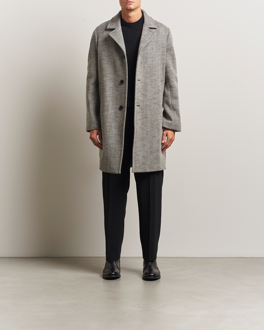 Hombres | Abrigos y chaquetas | Paul Smith | Wool Herringbone Coat Grey