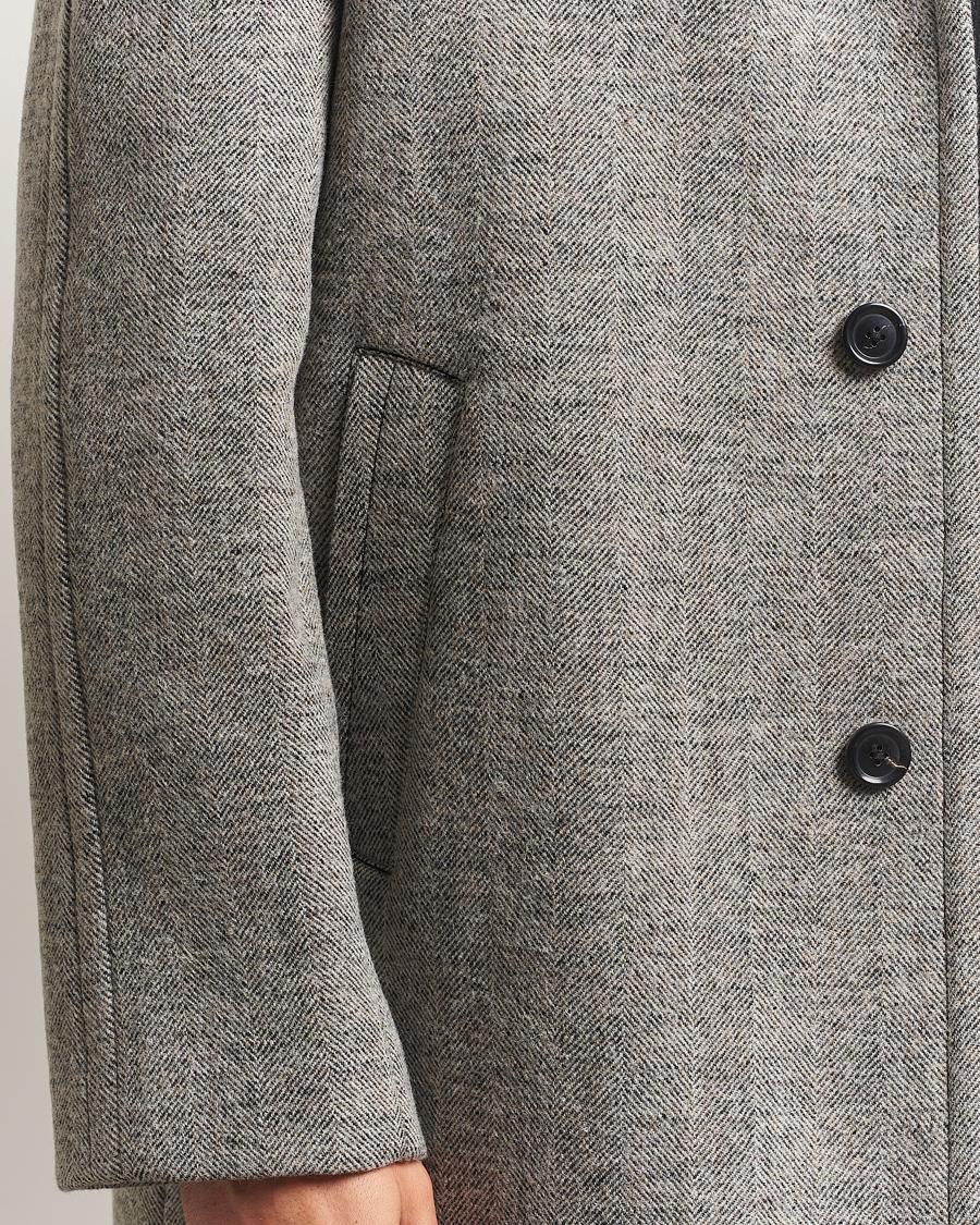 Hombres | Abrigos y chaquetas | Paul Smith | Wool Herringbone Coat Grey