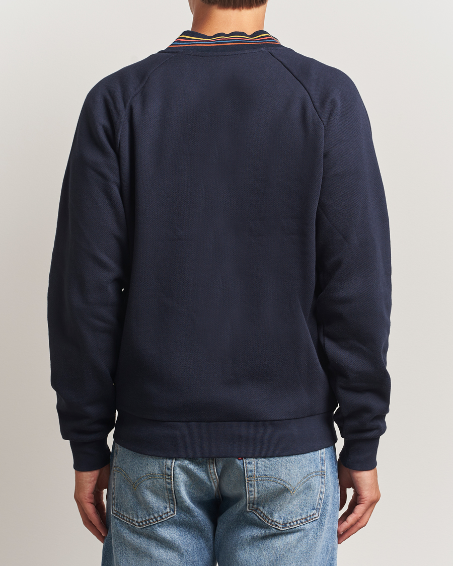 Hombres | Jerséis y prendas de punto | Paul Smith | Artist Rib Full Zip Navy
