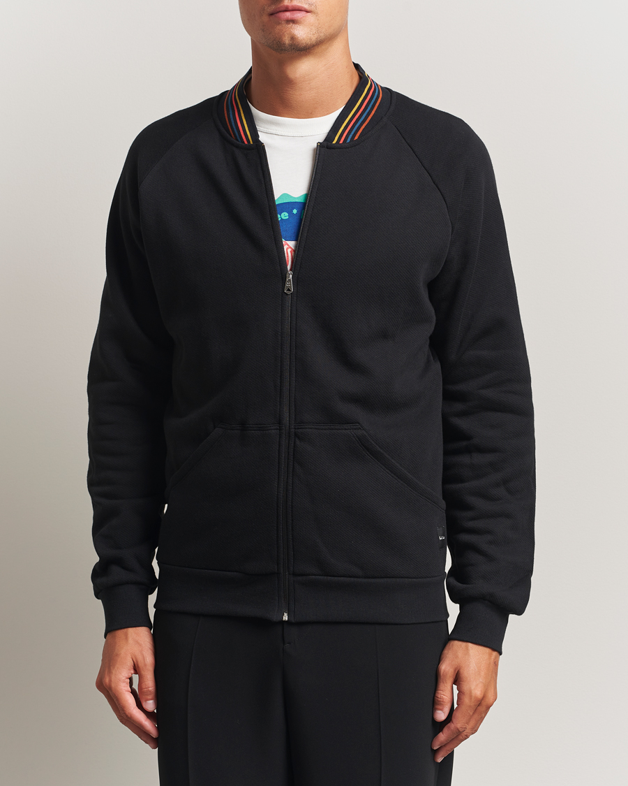 Hombres | Jerséis y prendas de punto | Paul Smith | Artist Rib Full Zip Black
